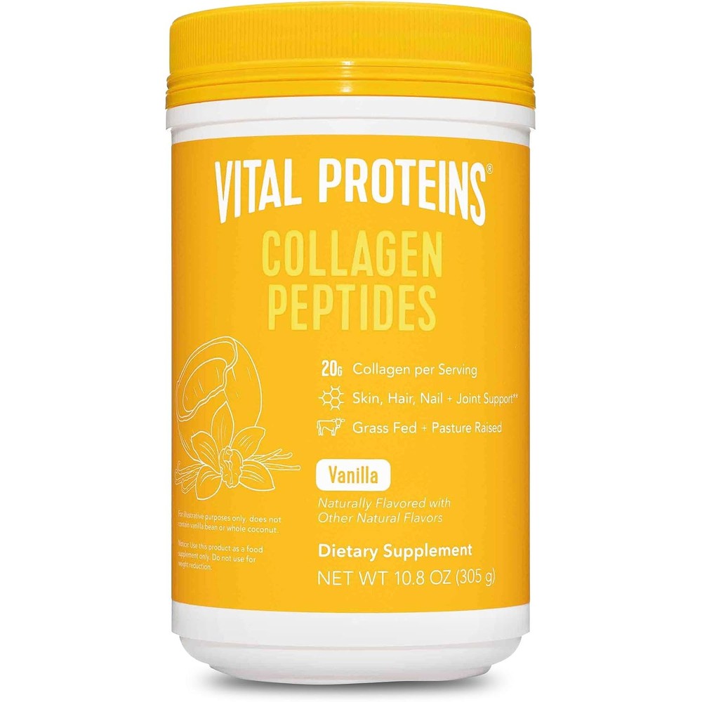 Vital Proteins Collagen Peptides Vanilla Coconut Water 10.8 Ounce