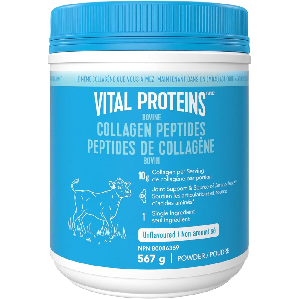 Vital Proteins Unflavoured Collagen Peptides Powder 567 Grams