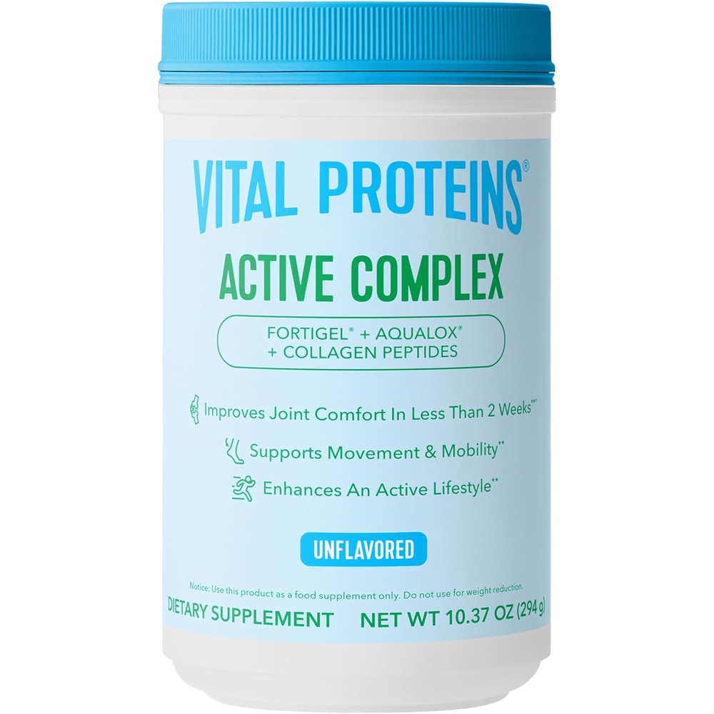 Vital Proteins Active Complex 20g Collagen Peptides Powder Unflavored 10.37 Ounce