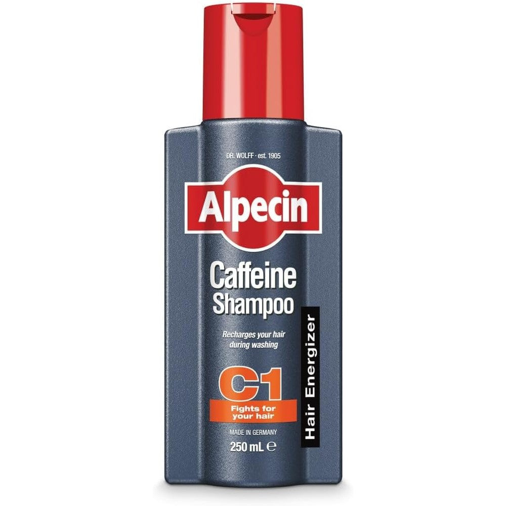 Alpecin Caffeine Shampoo C1 Hair Energizer 250 Milliliter Pack Of 3