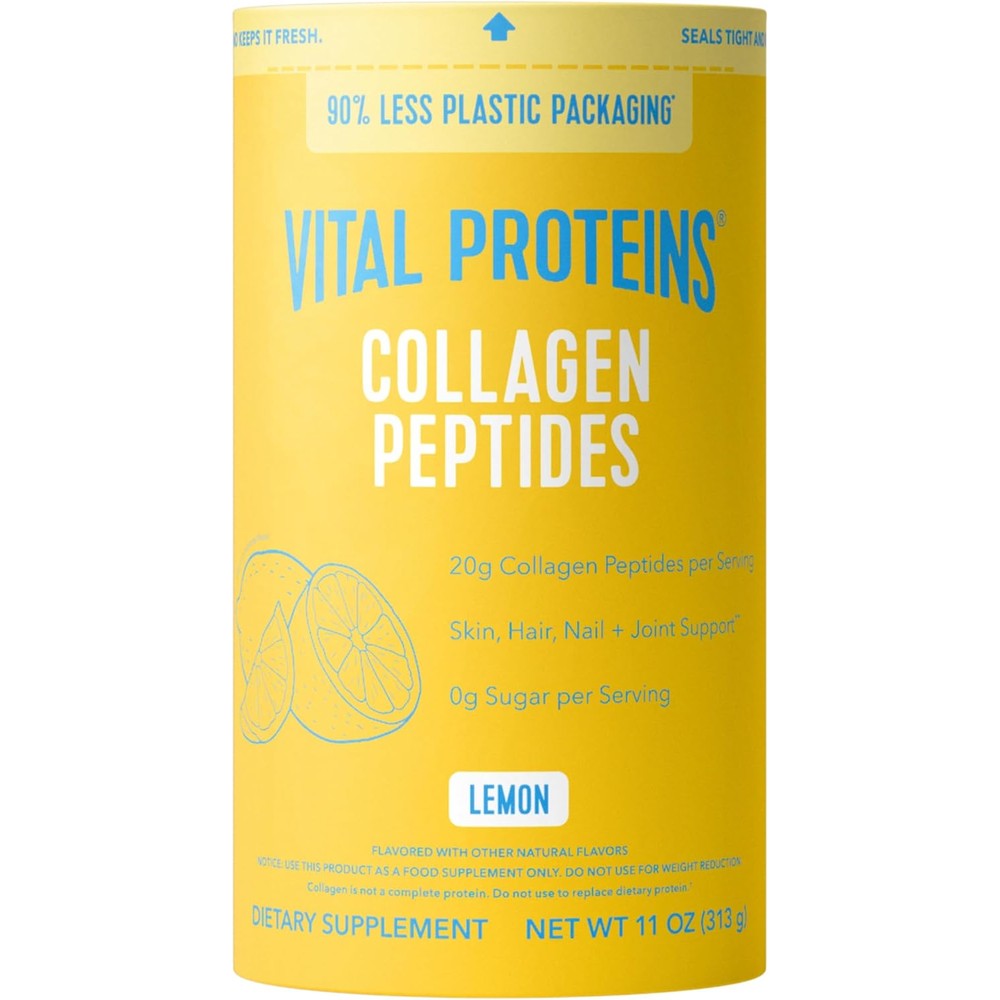 Vital Proteins Collagen Peptides Powder Lemon 11 Ounces