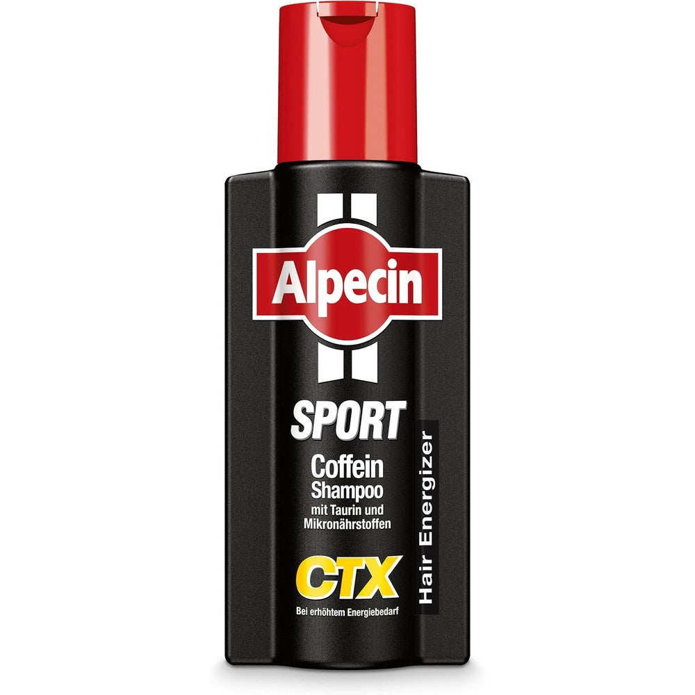Alpecin Sport Caffeine Shampoo CTX For Hair Roots And Energy 250 Milliliters