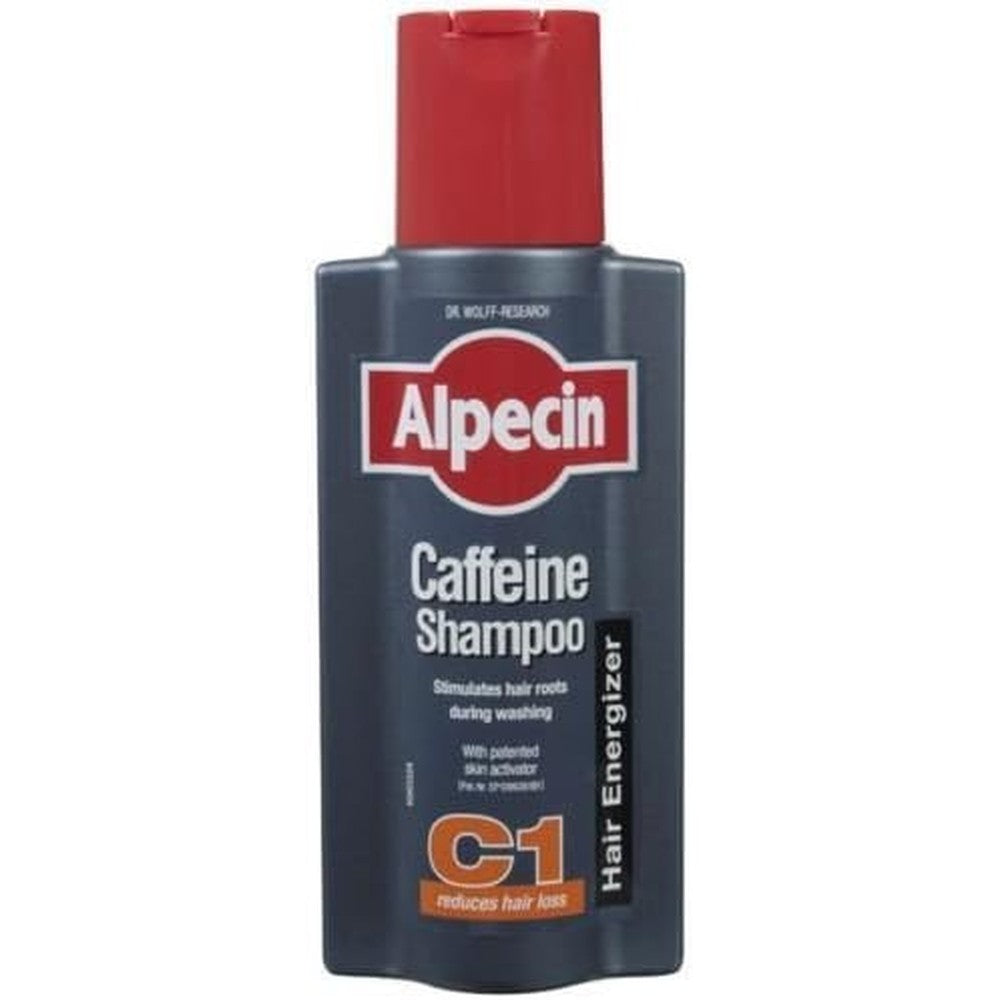 Alpecin 21121 C1 Caffeine Shampoo 250ml For Hair Thinning And Scalp Stimulation