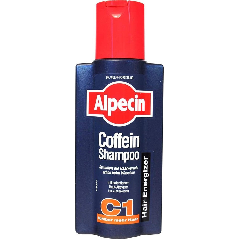 Alpecin Caffeine Shampoo C1 250ml Pack of 6 Hair Energizer and Growth Support