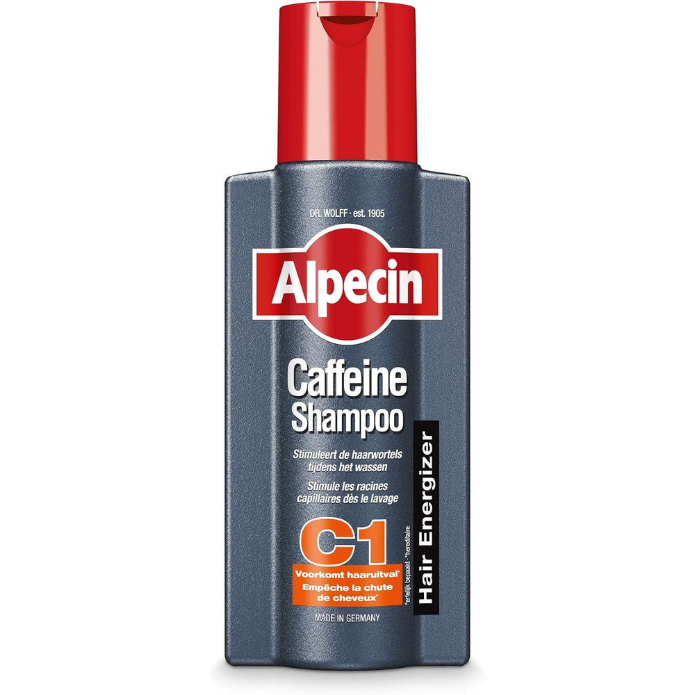 Alpecin C1 Caffeine Shampoo 8.45 Fluid Ounces Cleanses Scalp To Promote Natural Hair Growth Leaves Hair Feeling Thicker And Stronger