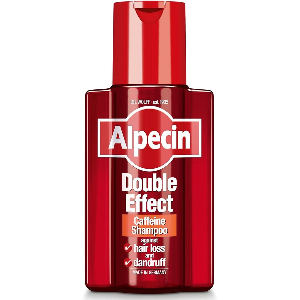 Alpecin Double Effect Caffeine Shampoo Against Hair Loss And Dandruff 200 Milliliters