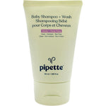 Pipette Baby Shampoo Plus Wash Vanilla Plus Ylang Ylang for Kids 1.69 Fluid Ounce