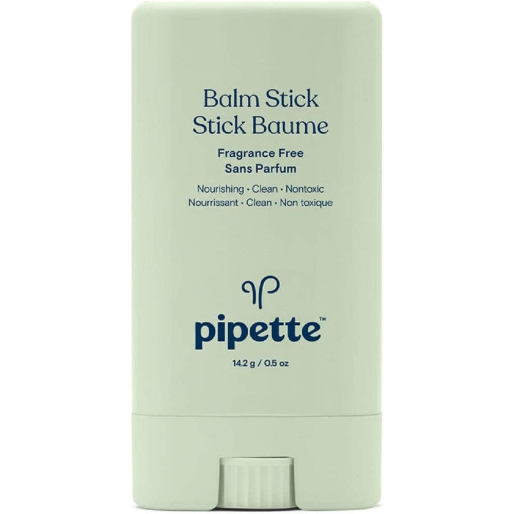 Pipette Baby Balm Stick For Dry And Chapped Skin Mess-Free Ultra-Moisturizing Diaper Balm 0.5 Ounce