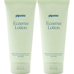 Pipette Baby Eczema Lotion Duo Pack Of 2 Fragrance Free Cream And Moisturizer 6 Fluid Ounce