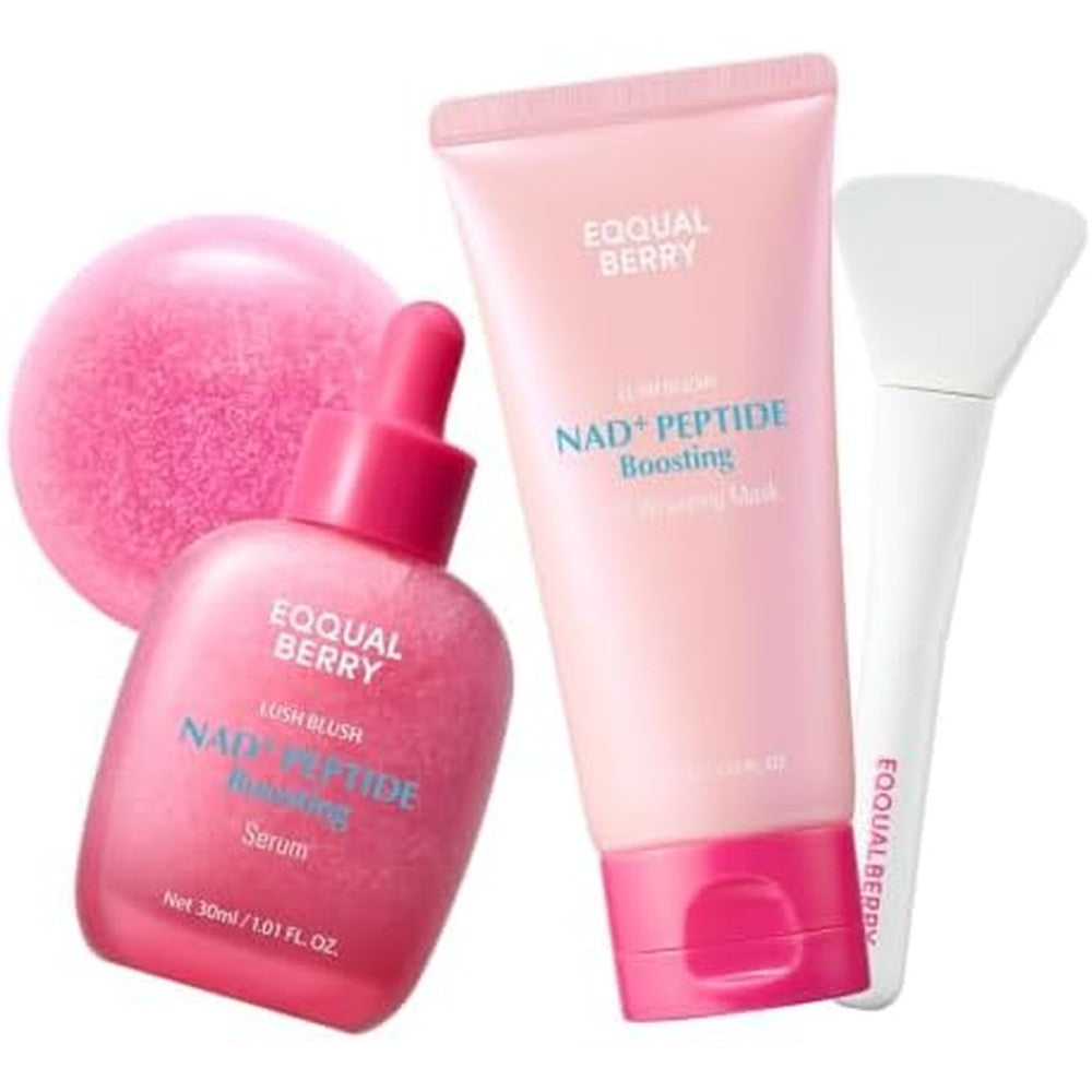 Katto Matto Overnight Firming Duo Serum And Wrapping Mask NAD+ Peptide Skincare Set