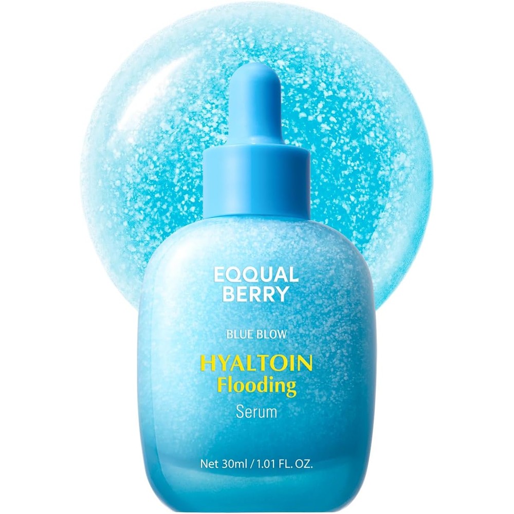 Eqqualberry Hyaltoin Flooding Smoothie Serum With 5 Percent Hyaluronic Acid And Ceramides 30 Milliliters