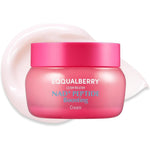 EQQUALBERRY NAD+ Peptide Boosting Cream 50 Milliliters Collagen Enhancing Moisturizer For Skin Elasticity And Firming Korean Face Cream