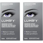 Lumify Redness Reliever Eye Drops Brimonidine Tartrate Solution Twin Pack 7.5 Milliliters Each