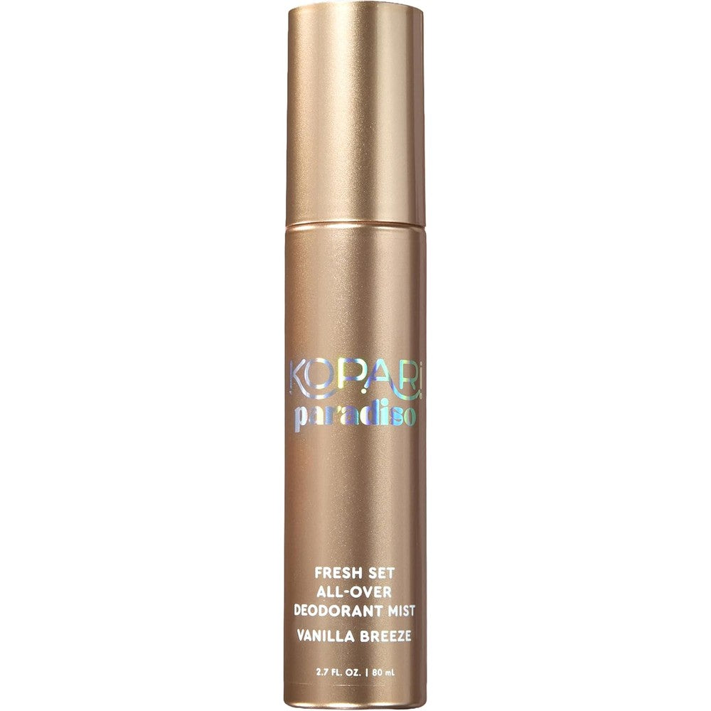 Kopari Paradiso Fresh Set All-Over Deodorant Mist Vanilla Breeze 2.7 Fluid Ounces