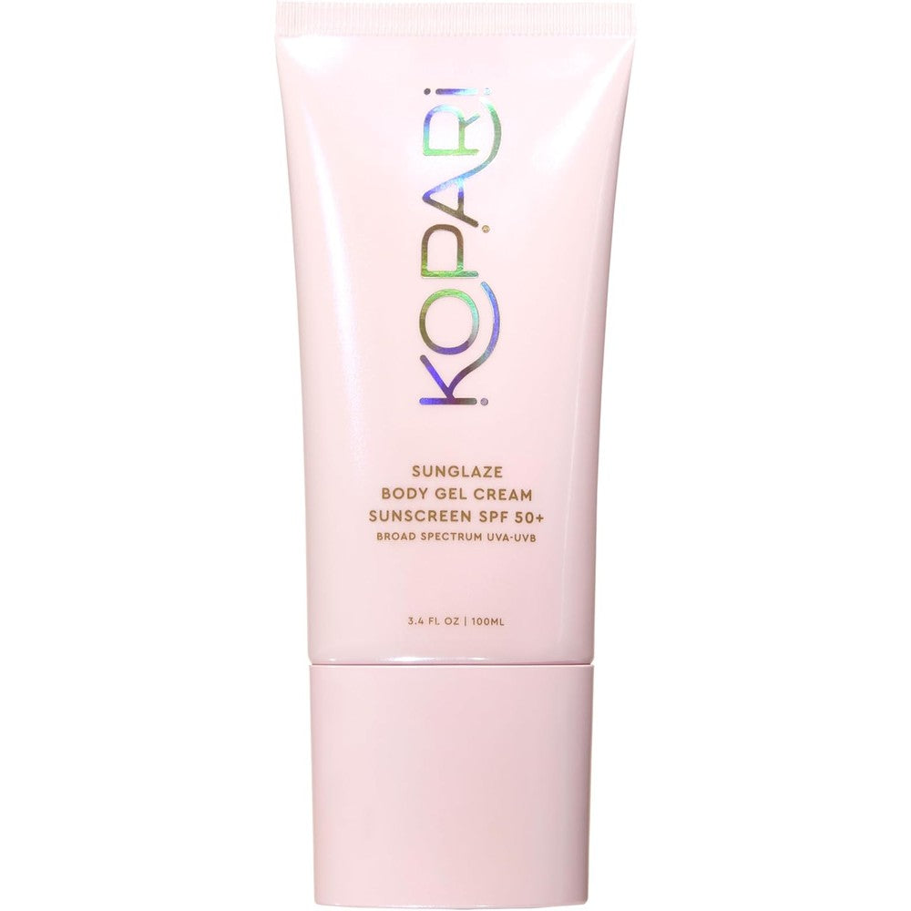 Kopari Sunglaze Body Gel Cream Sunscreen SPF 50+ Broad Spectrum Body Sunscreen 3.4 Fluid Ounce