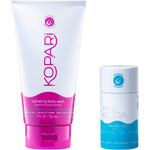 Kopari Hydrating Body Wash and Original Deodorant Duo Set with Organic Coconut Oil - 9 Fluid Ounce Body Wash and 2 Ounce Deodorant