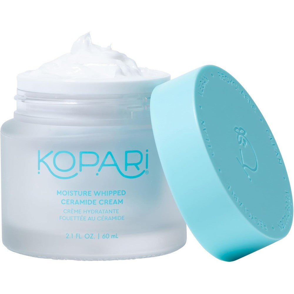 Kopari Moisture Whipped Ceramide Cream Hydrate And Restore Vegan Ceramides And Moisture Retaining Hyaluronic Acid 2.1 Fluid Ounces