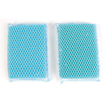 Dawn 438111 Flip It Sponge Non-Scratch Nylon Mesh Scrubber And Terry Cloth Kitchen Cleaning Tool Multicolour Pack Of 2