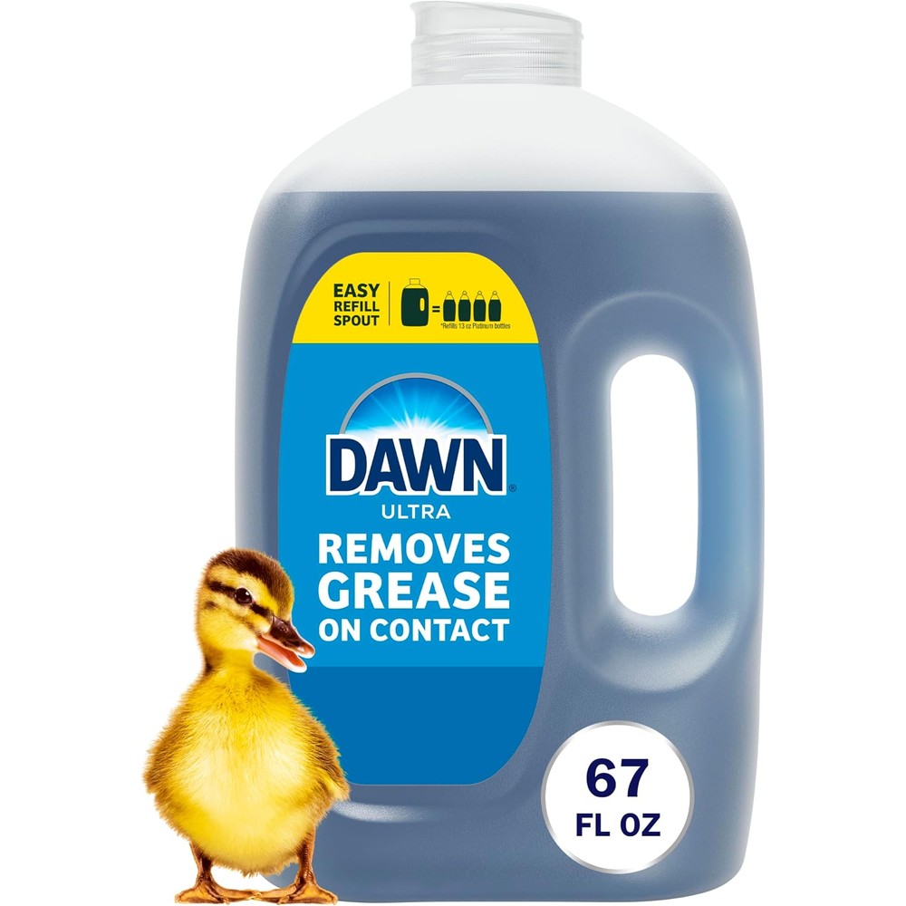 Dawn Ultra Dishwashing Liquid Original Scent Refill Jug 67 Fluid Ounce Authentic USA Import