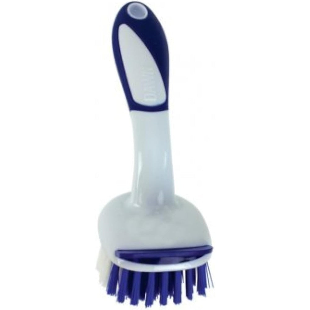 Dawn Mini Kitchen Brush 235081 With Built In Dish Scraper And Non Slip Ergonomic Comfort Grip Handle 1 Piece