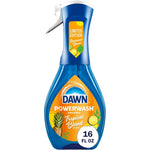 Dawn Powerwash Dish Soap Spray Cut Grease Faster Tropical Blend Scent 16 Fluid Ounce