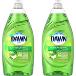 Dawn Ultra Antibacterial Hand Soap Apple Blossom Scent Dishwashing Liquid Two 28 Fluid Ounce Bottles