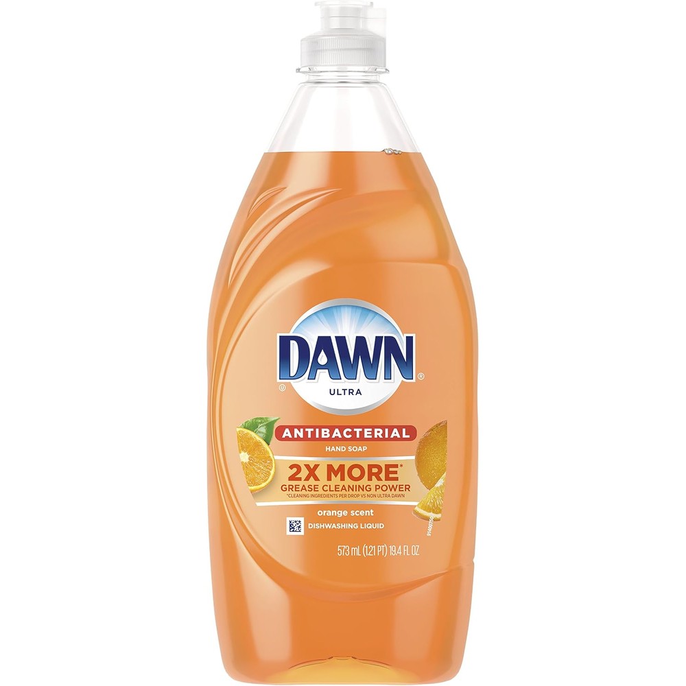 Dawn Ultra Antibacterial Hand Soap And Dishwashing Liquid Dish Soap Orange Scent 19.4 Fluid Ounce