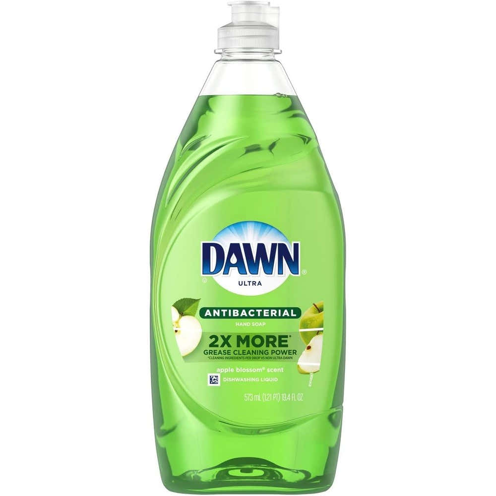 Dawn Ultra Antibacterial Dishwashing Liquid Soap Apple Blossom Scent 19.4 Fluid Ounce Pack Of 2