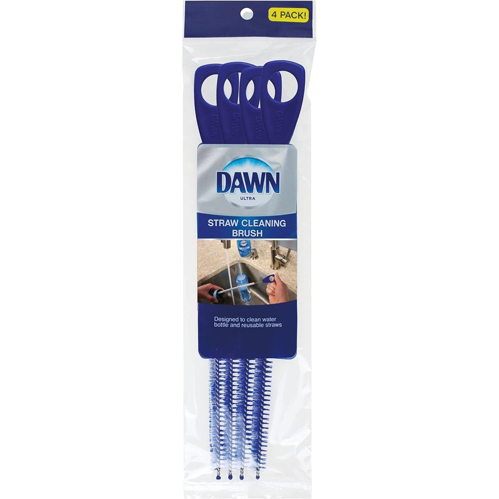 Dawn Straw Cleaning Brush For Reusable Straws And Water Bottle Mouthpieces Pack Of 4