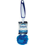 Dawn Ultra Puff Glassware And Dish Cleaning Brush White Ergonomic Sponge Handle