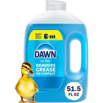 Dawn Ultra Dish Soap Refill Jug, Large Size Original Blue Liquid Dishwashing Detergent, Powerful Dish Soap for Grease, 51.5 Fluid Ounces
