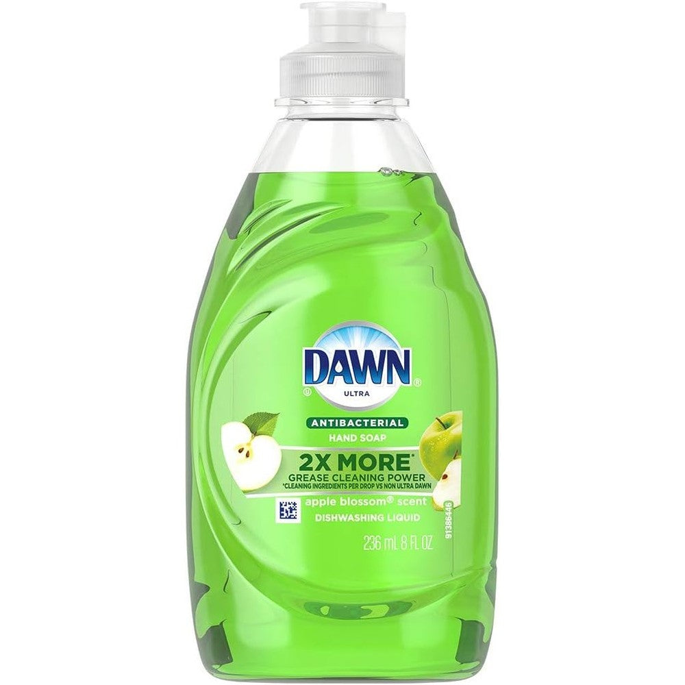 Dawn Ultra Antibacterial Hand Soap And Concentrated Liquid Dish Soap In Refreshing Apple Blossom Scent 8 Fluid Ounce Bottle