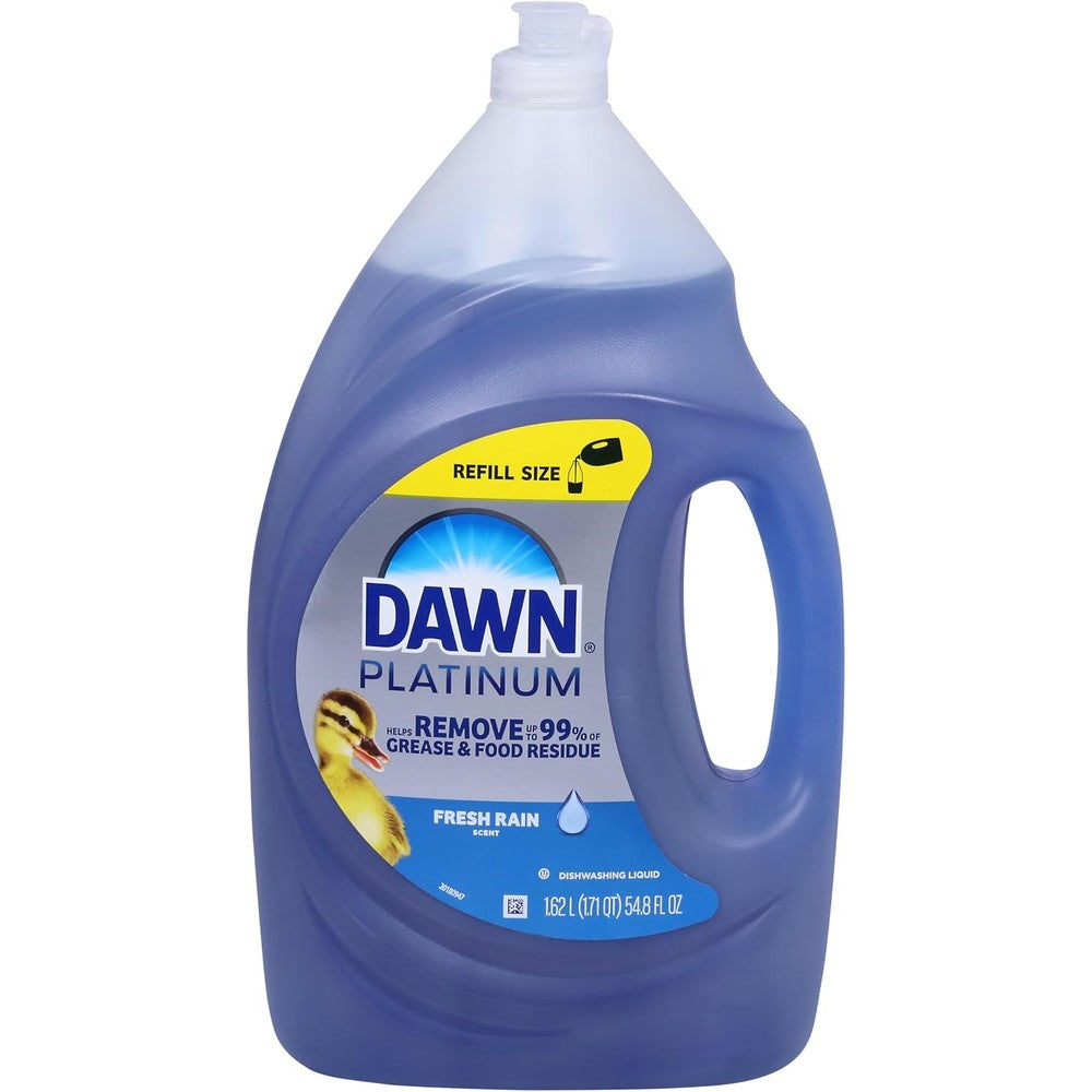 Dawn Dish Soap Platinum Fresh Rain 54.8 Fluid Ounces