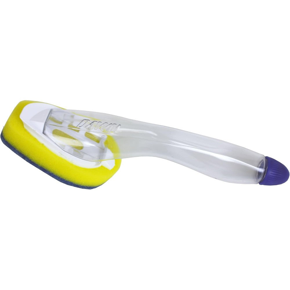 Dawn Non-Scratch Fillable Dishwand With Built In Scraper Heavy Duty Cleaning Wand For Non Stick Cookware And Delicate Dishes Pack Of One