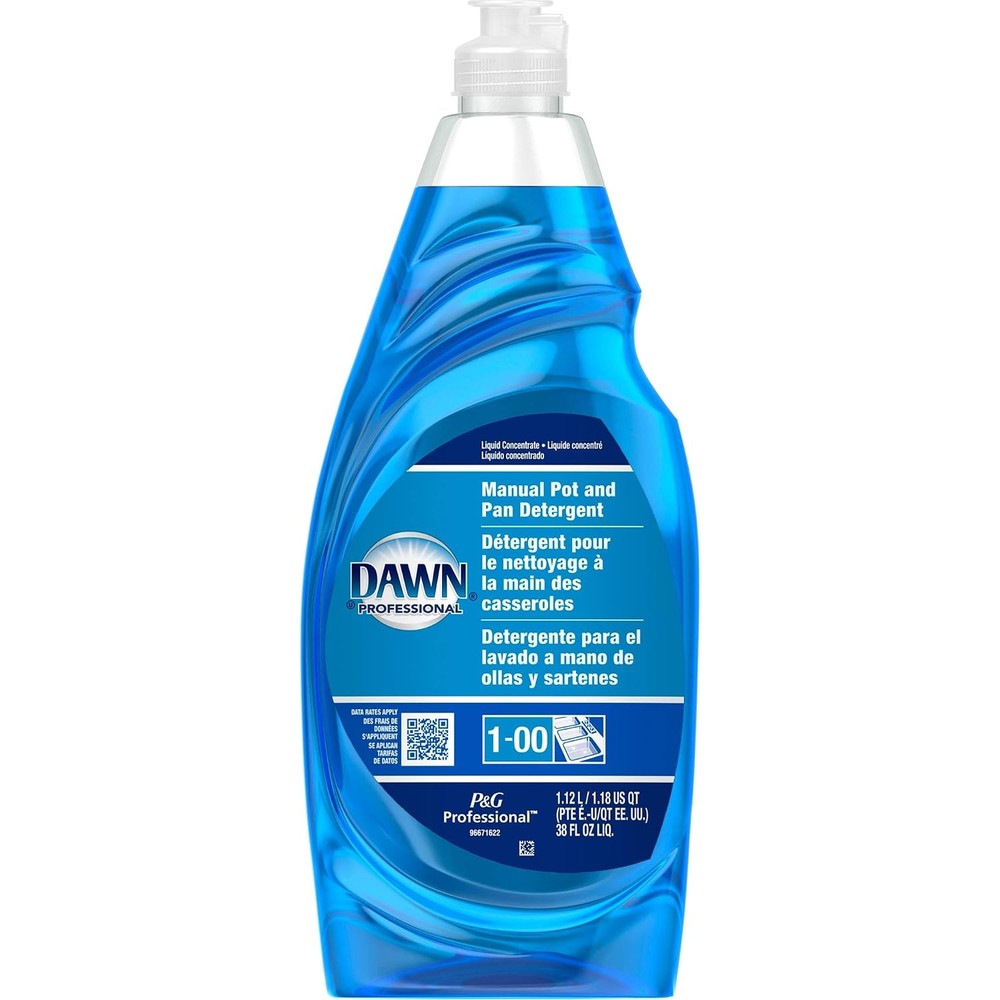 Dawn Dishwashing Liquid Original Scent High Surfactant Formula 38 Fluid Ounce Bottle 8 Per Carton