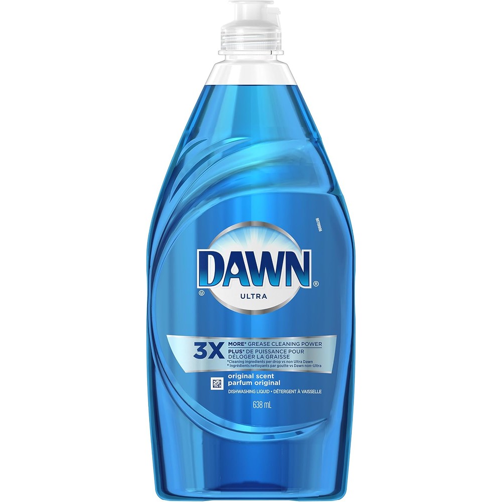 Dawn Ultra Dishwashing Liquid Original Scent Blue 21.6 Fluid Ounce Pack Of 2