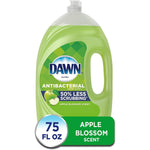 Dawn Ultra Antibacterial Dishwashing Liquid Hand Soap Apple Blossom Scent 75 Fluid Ounce