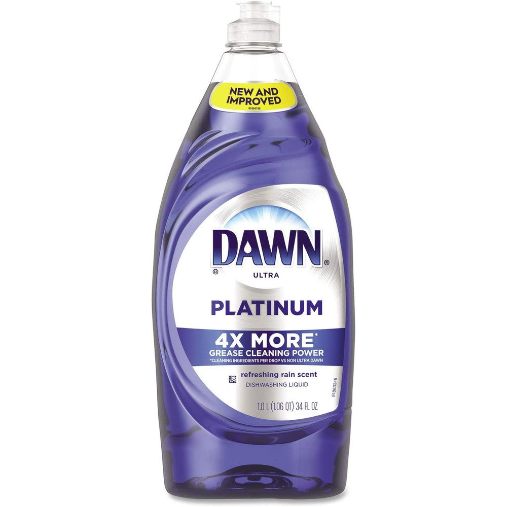 Dawn Platinum Refreshing Rain Dishwashing Liquid Dish Soap 34 Fluid Ounce