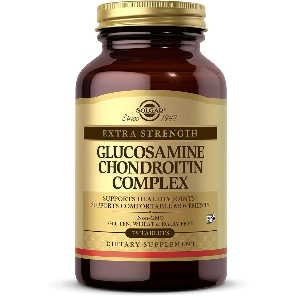 Solgar Extra Strength Glucosamine Chondroitin Complex 75 Tablets