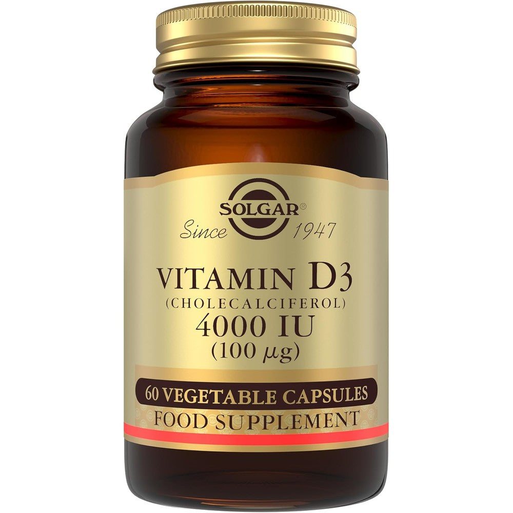 Solgar Vitamin D3 Cholecalciferol 400 IU 100 Count Softgels
