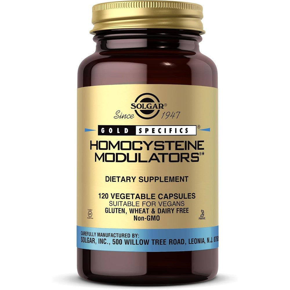Solgar Gold Specifics Homocysteine Modulators 120 Vegetable Capsules
