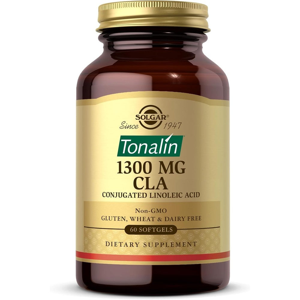 Solgar Tonalin CLA 1300 Mg Conjugated Linoleic Acid 60 Softgels