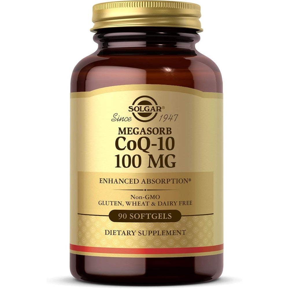 Solgar Megasorb CoQ-10 100 Milligram 90 Softgels