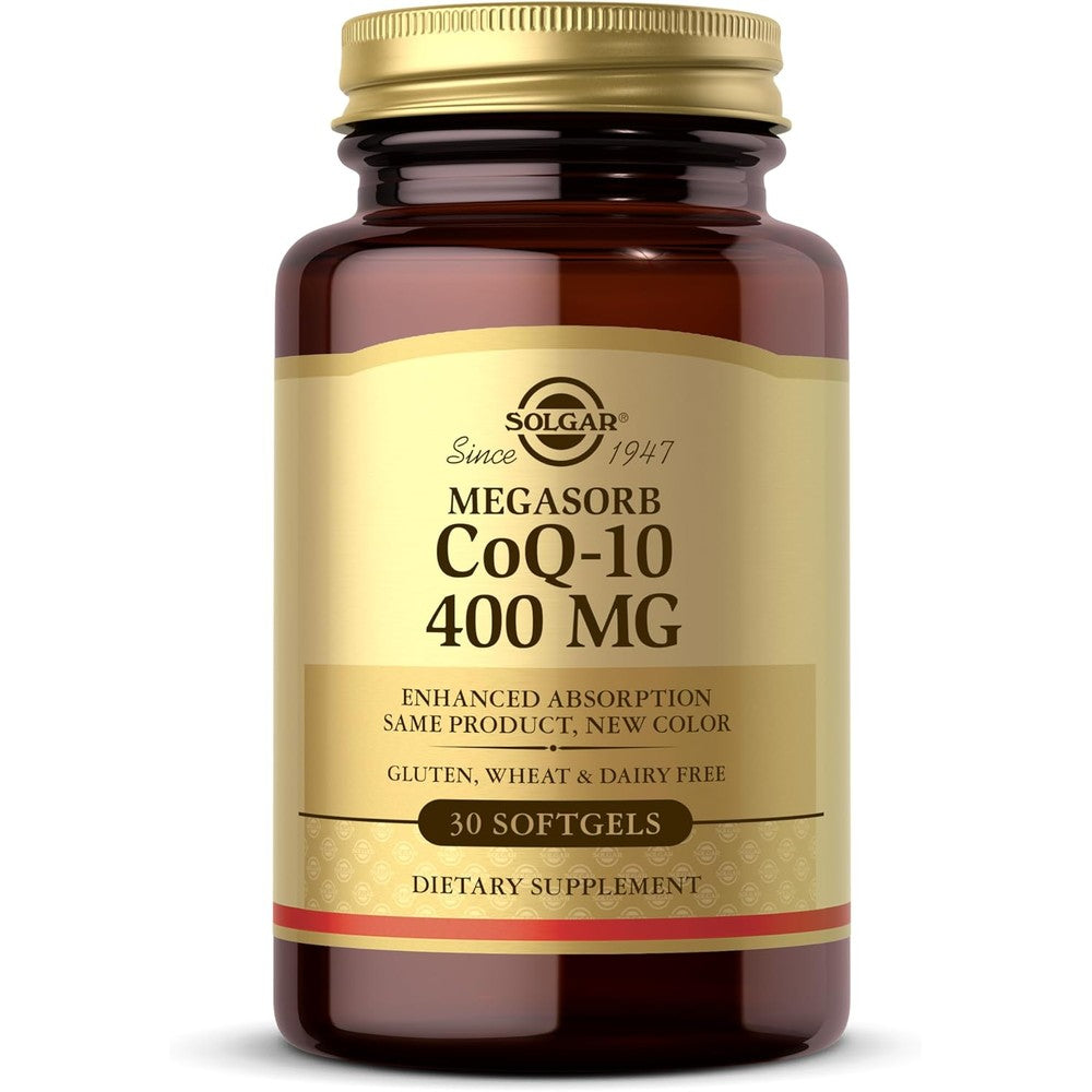 Solgar Megasorb CoQ-10 400 mg 60 Softgels