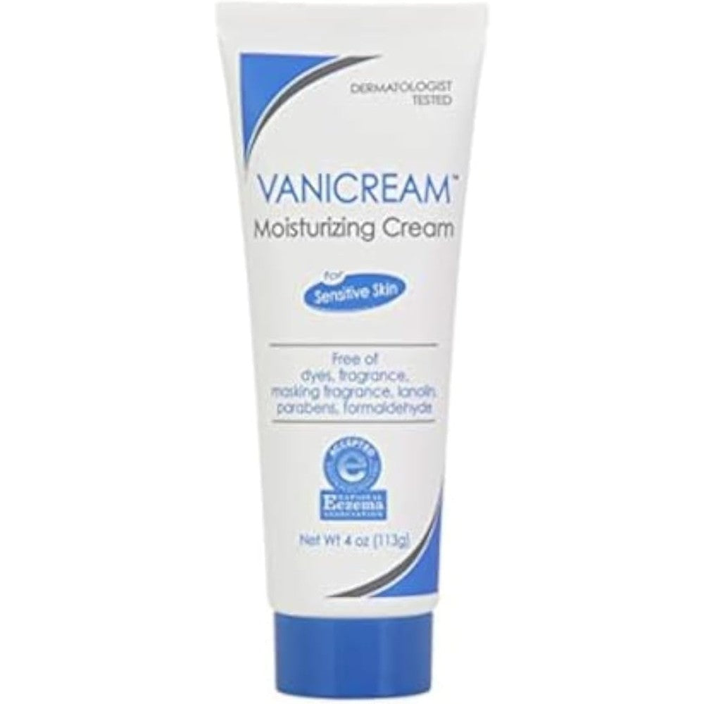 Vanicream Moisturizing Skin Cream For Sensitive Skin To Soothe Red Irritated Cracked Or Itchy Skin 4 Ounce
