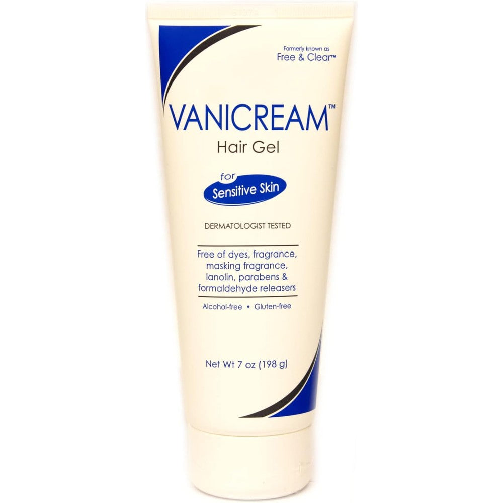 Vanicream Hair Styling Gel For Sensitive Skin And Scalp Firm Hold Unscented 7 Ounces