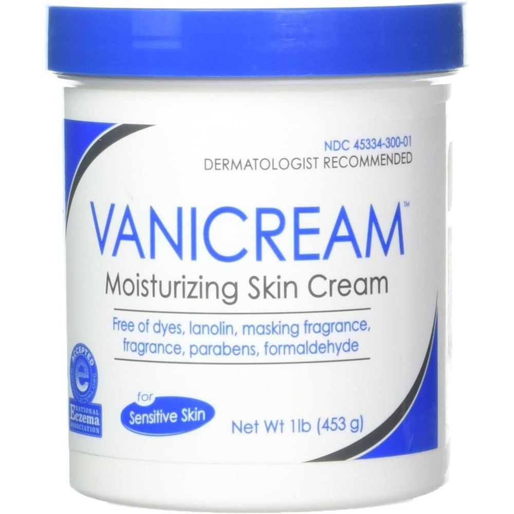 Vanicream Moisturizing Skin Cream For Sensitive Skin 16 Fluid Ounce