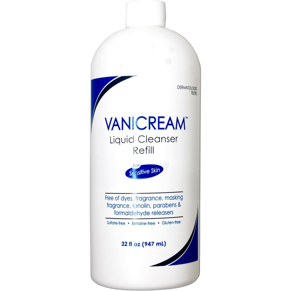Vanicream Liquid Cleanser Refill For Sensitive Skin 32 Fluid Ounce Bottle