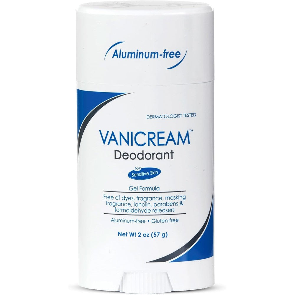 Vanicream Aluminum-Free Gel Deodorant For Sensitive Skin 2 Ounce