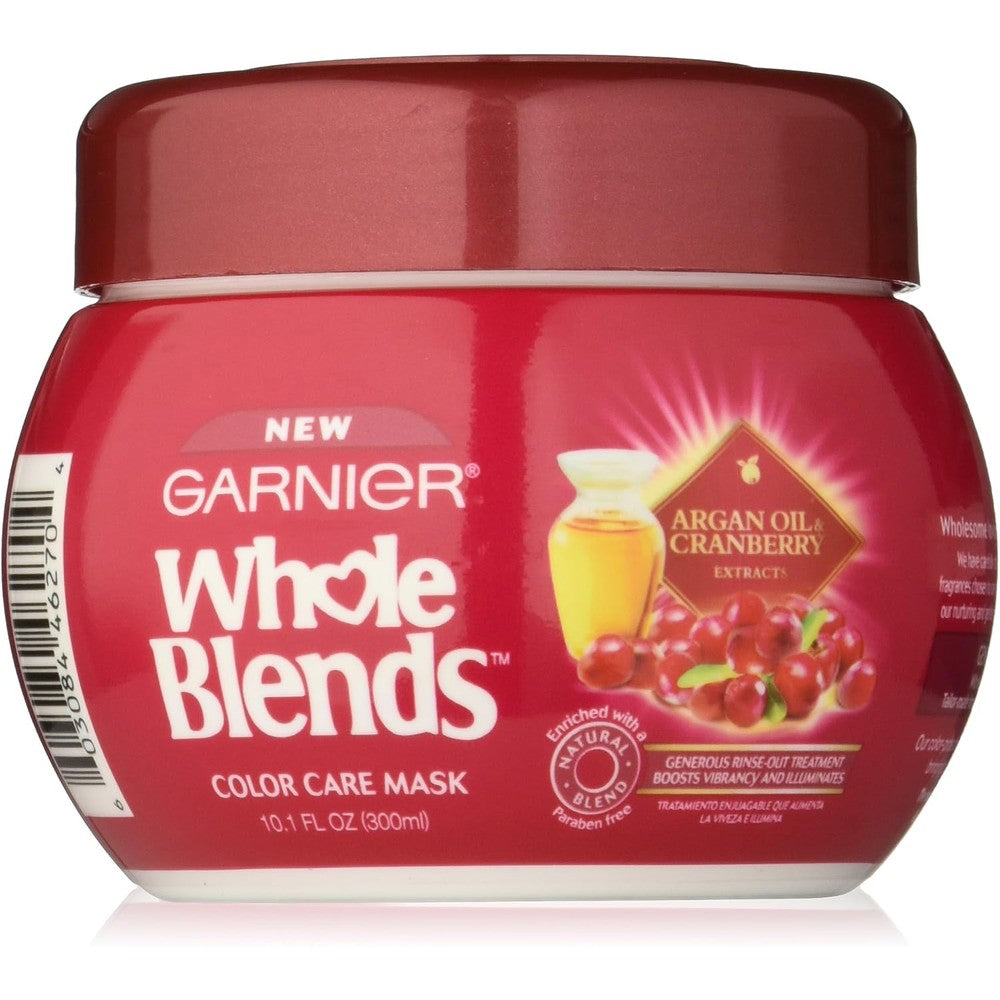 Garnier Whole Blends Color Care Mask with Argan Oil And Cranberry Extracts 10.1 Fluid Ounce